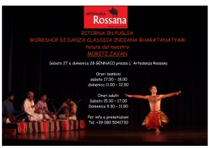 WORKSHOP DANZA INDIANA BHARATANTYAM SECONDO INCONTRO